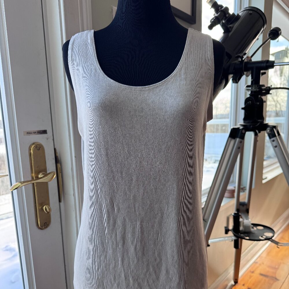 Chico's Travelers Stretch Tank Top Large. Chicos size 2